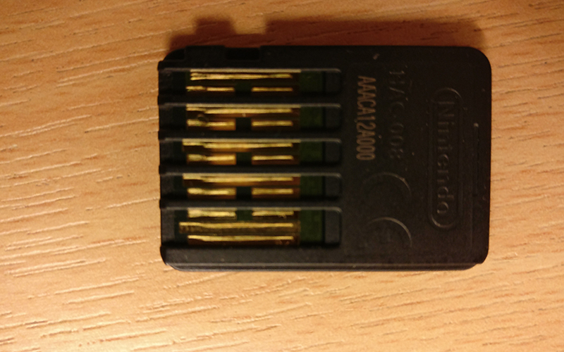 blank nintendo switch cartridge