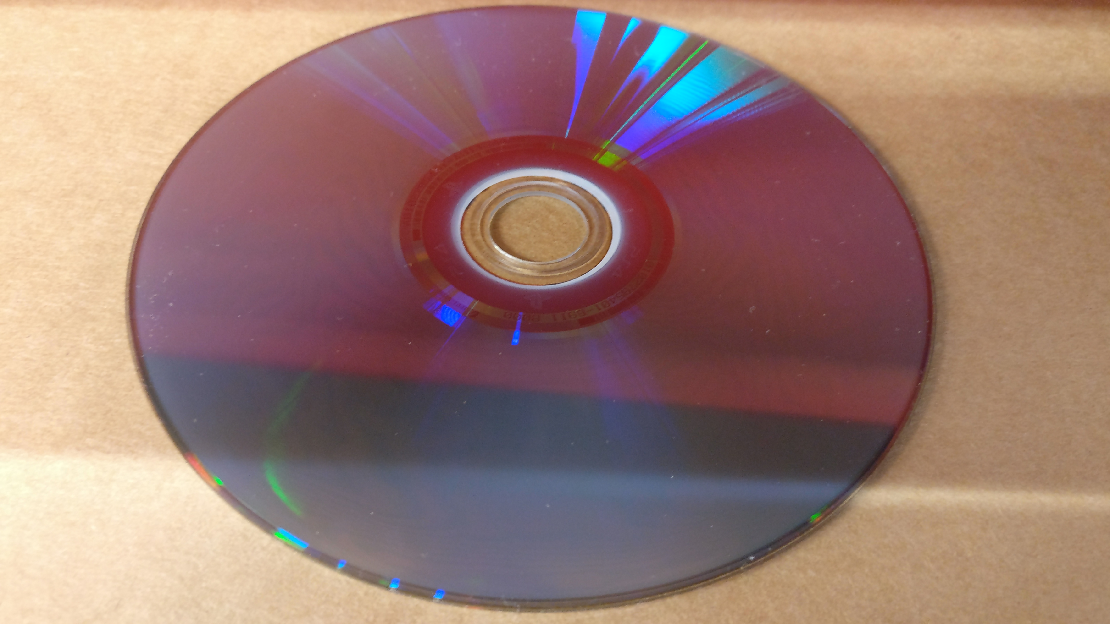 Scratch Resistent Blu-Ray