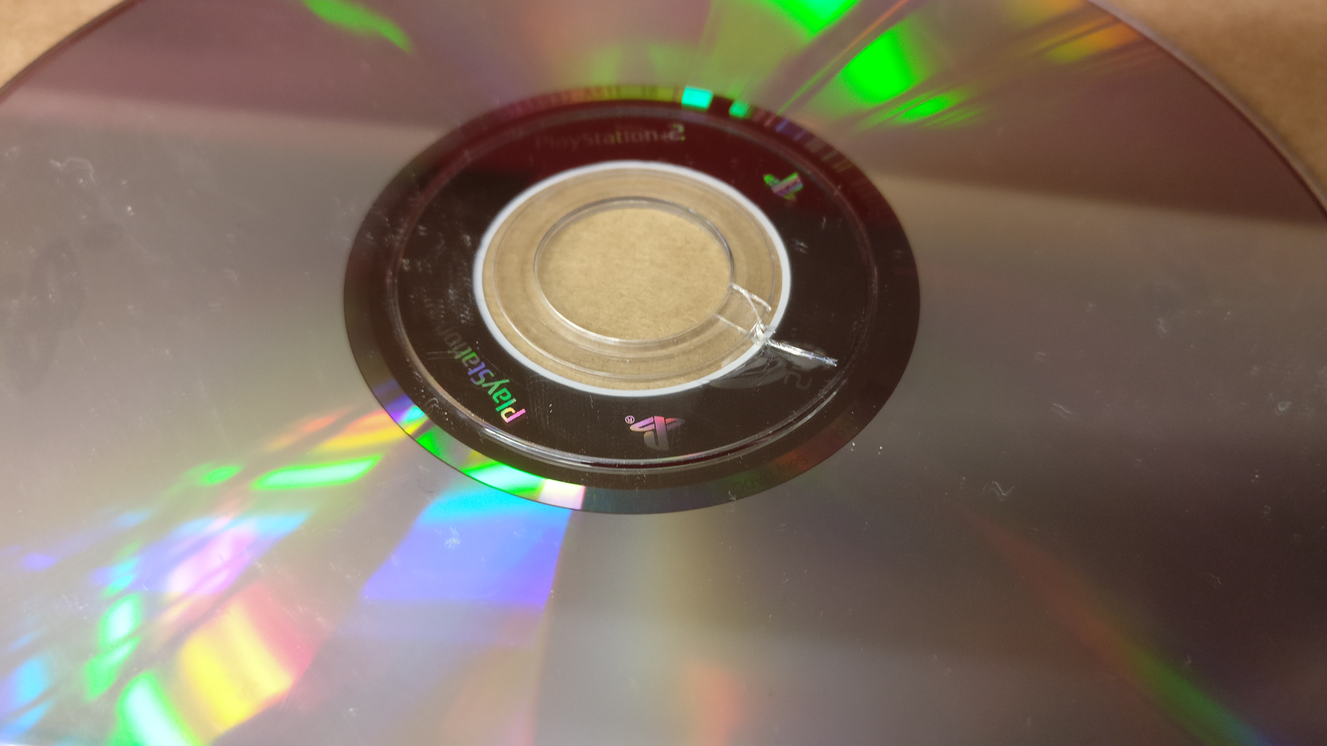 Cracked Disc