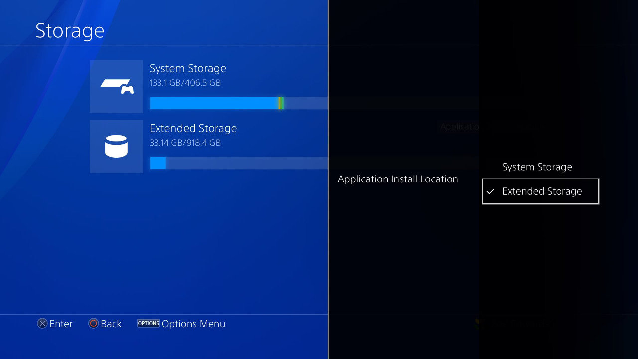 PlayStation 4 External Storage