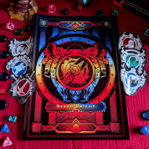 World of Warcraft Death Knight Gift Bundle | Art Print & Sticker Set